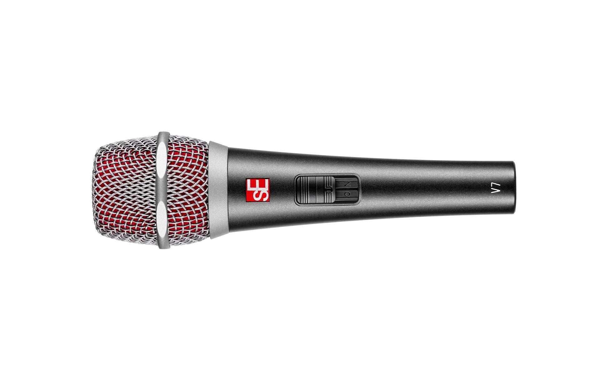 SE Electronics V7 Switch Bühnenmikrofon – XLR, Superniere, Schwarz