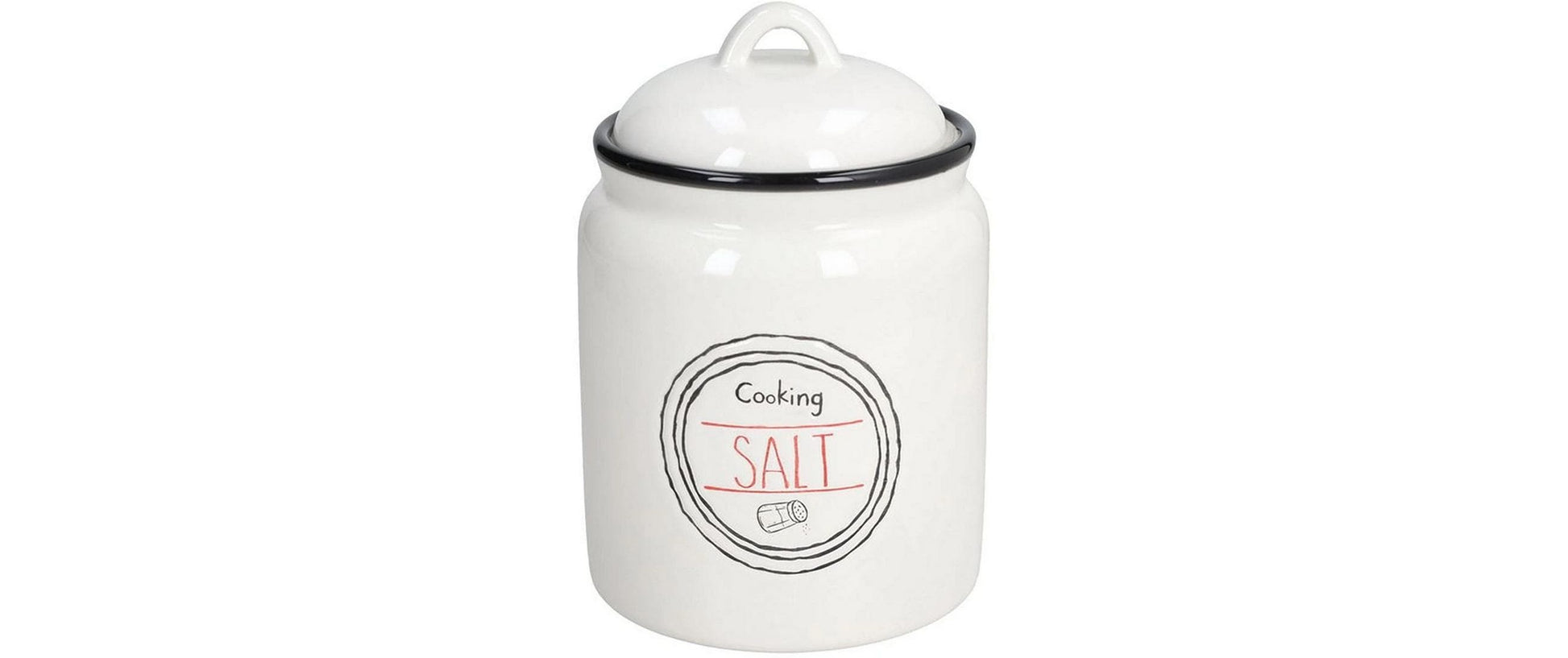 Tognana Porcellane Tognana Vorratsdose Dolce Casa – 900 ml, Ø 12 cm, Keramik, Beige, mit Deckel