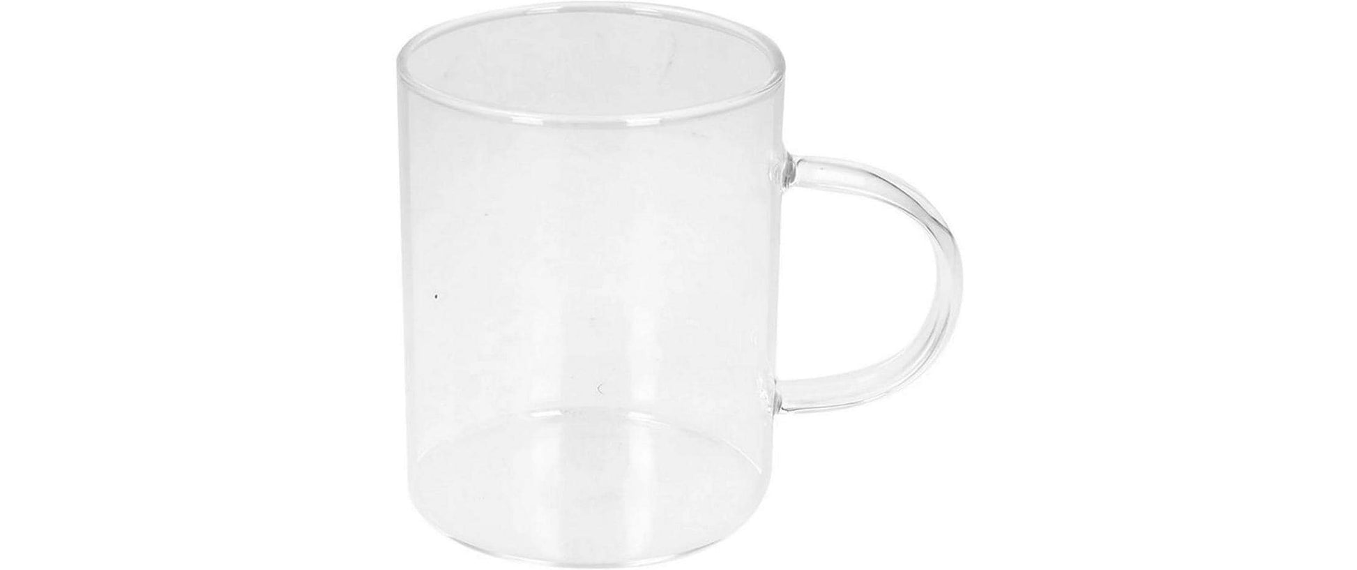 Tognana Porcellane Tognana Teetassen Lyra – 2er Set, 420 ml, Ø 8 cm, Borosilikatglas, spülmaschinenfest, mikrowellengeeignet