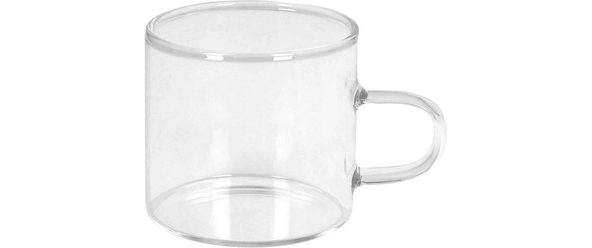 Tognana Porcellane Tognana Teetasse Lyra – 6er Set, 280 ml, Ø 8,0 cm, Borosilikatglas, spülmaschinenfest, mikrowellengeeignet