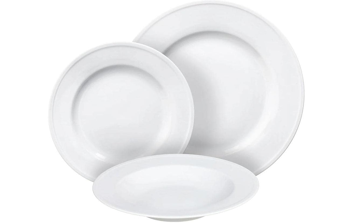 Tognana Porcellane Tognana Speise-Service Milan – Set 18-teilig, Ø 27/22/20,5 cm, Porzellan, spülmaschinenfest
