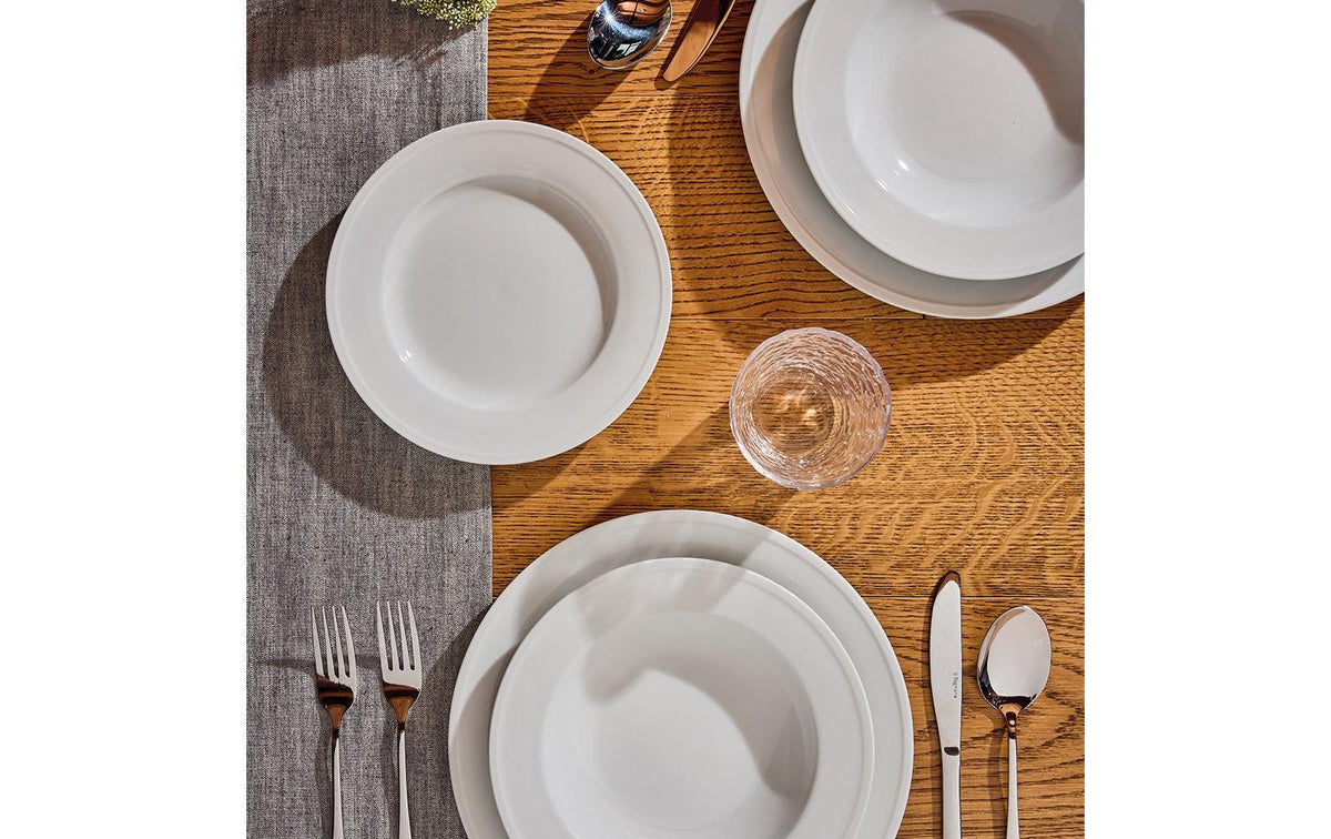 Tognana Porcellane Tognana Speise-Service Milan – Set 18-teilig, Ø 27/22/20,5 cm, Porzellan, spülmaschinenfest