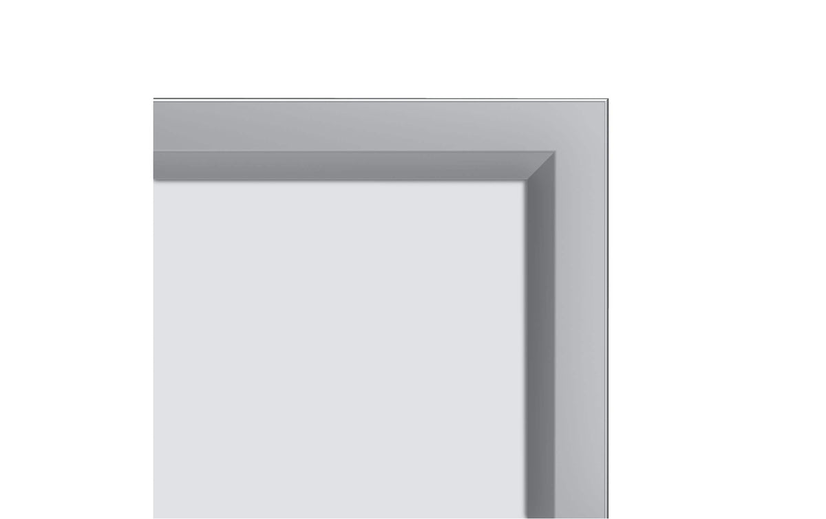 Franken Plakatrahmen ECO CLICK – für A3 – Klapprahmen – silber/weiss – 320×445×13 mm