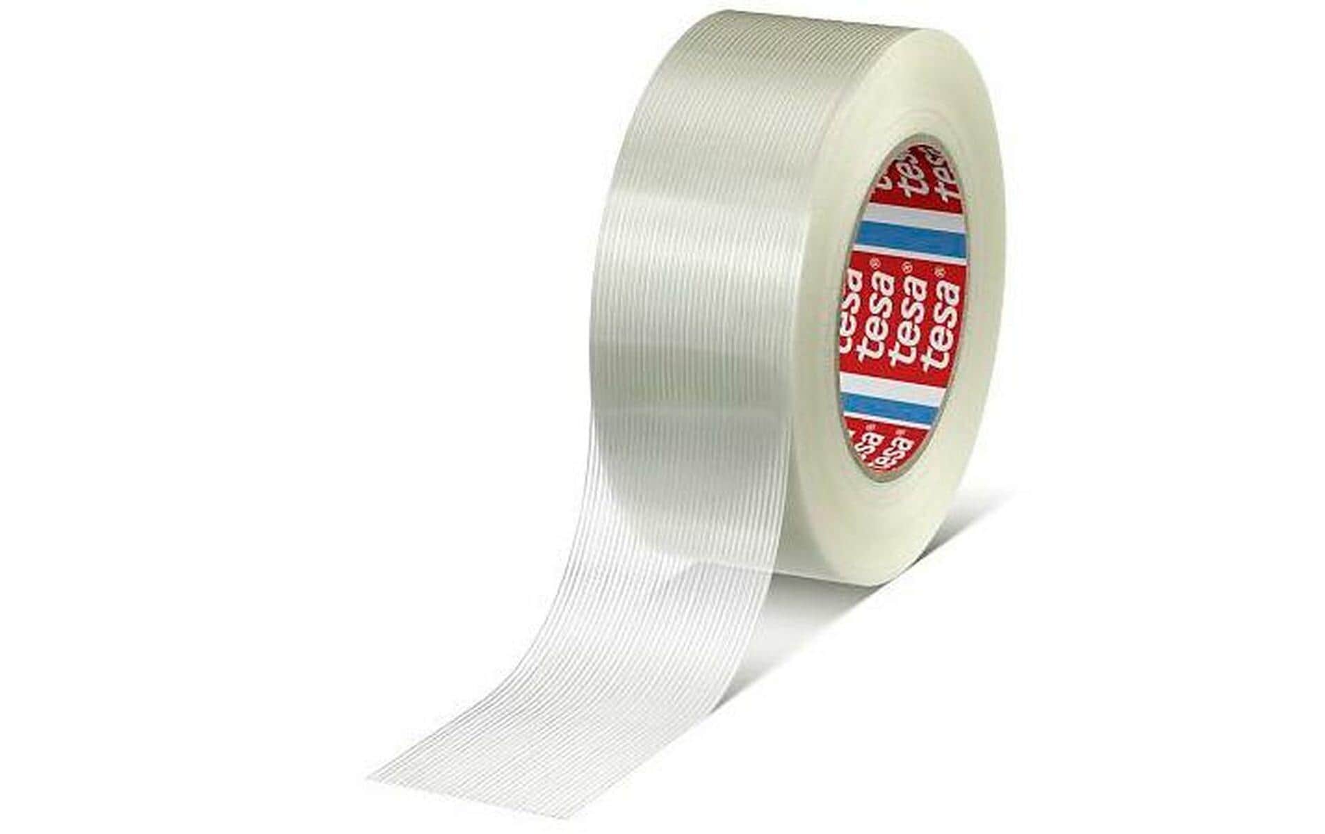 TESA Reparaturband – 48 mm × 45 m, weiss, Glasfaser