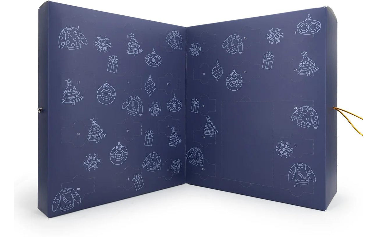 Balthasar Adventskalender – Minions – mit Duftlampe & 24 Duftwachs – Ø 27 × 22 cm