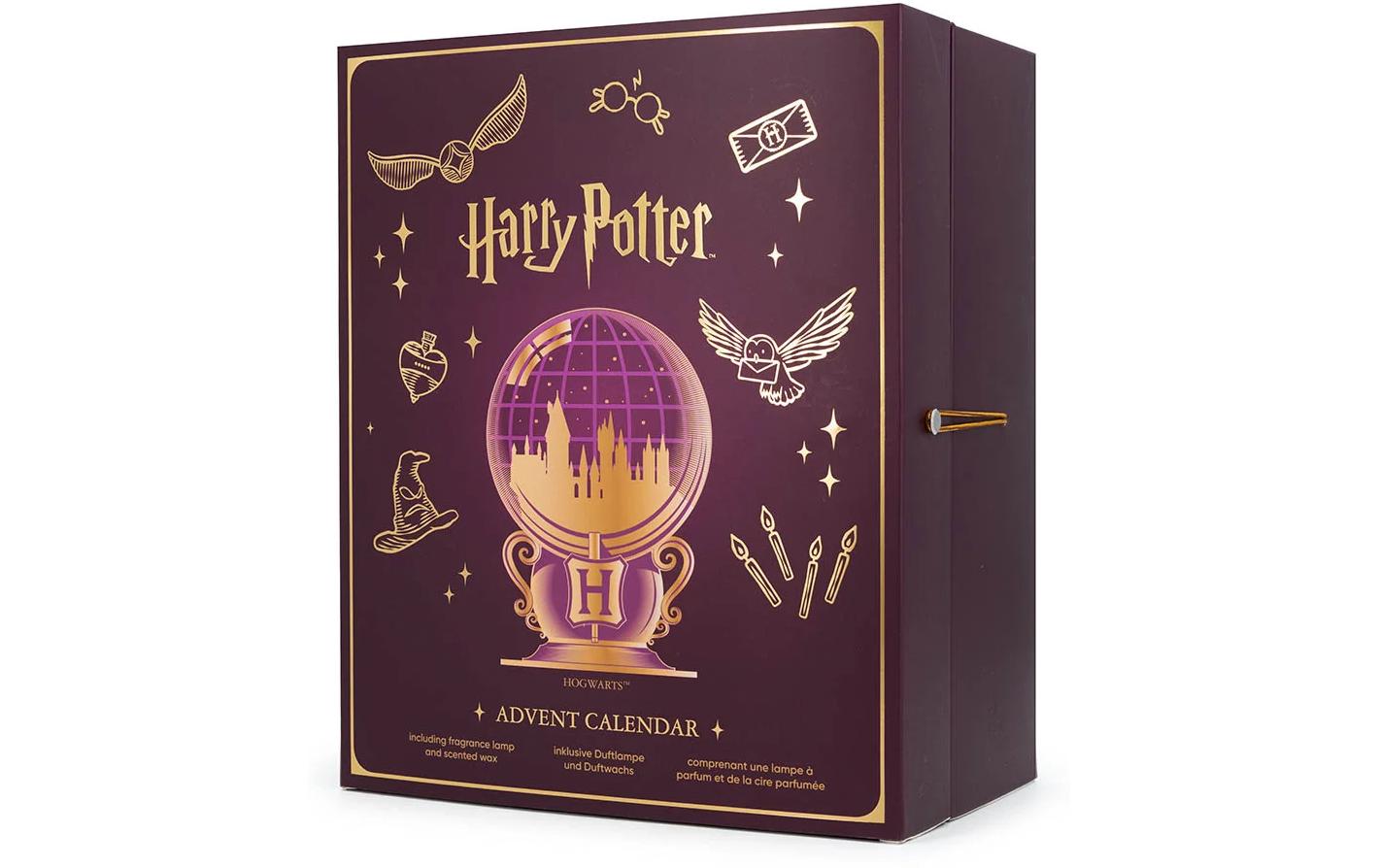 Balthasar Harry Potter Adventskalender – Geschenkset, Keramik-Duftlampe Schwarz, Ø 27 × 22 cm, 24 Duftwachs