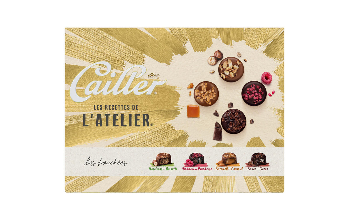 Cailler LRDA Pralinensortiment – dunkle Schokolade – 192 g
