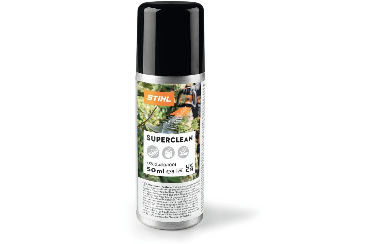 Stihl Superclean Kettenschmiermittel 300 ml – für Heckenschere, Kettensäge