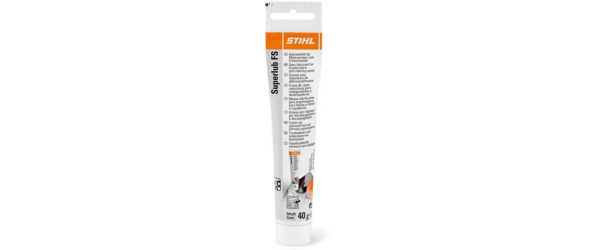 Stihl Superlub Kettenschmiermittel 80 g – für Heckenschere, Rasentrimmer