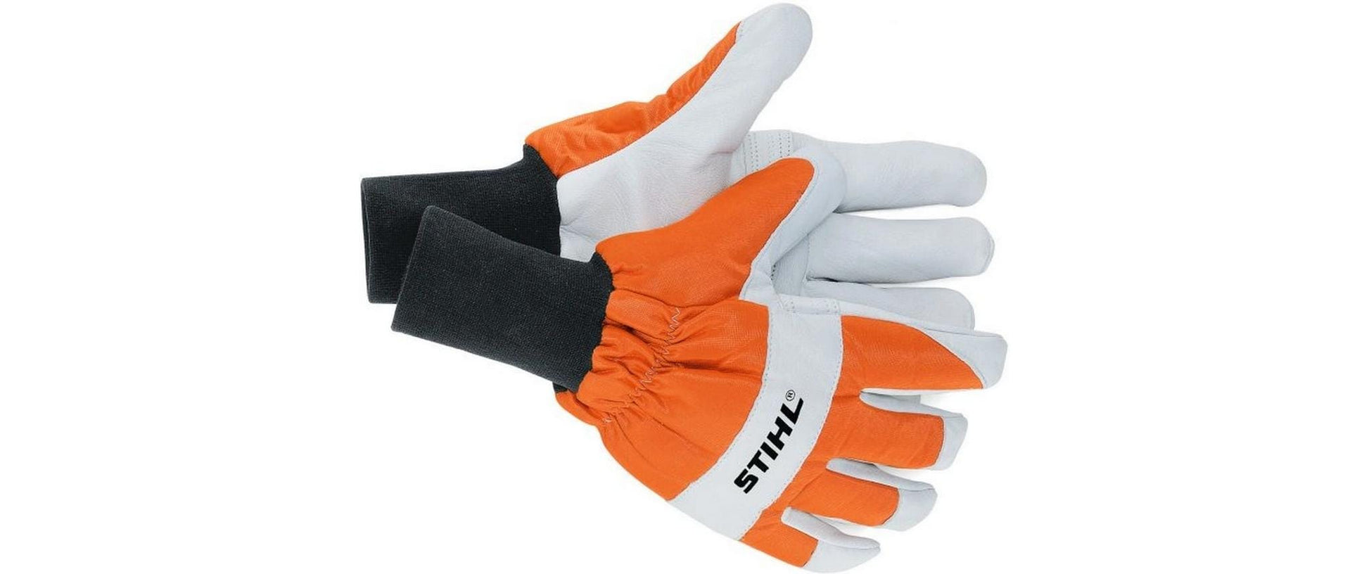 Stihl Schnittschutzhandschuhe FUNCTION Protect MS – Grösse L – Orange/Weiss
