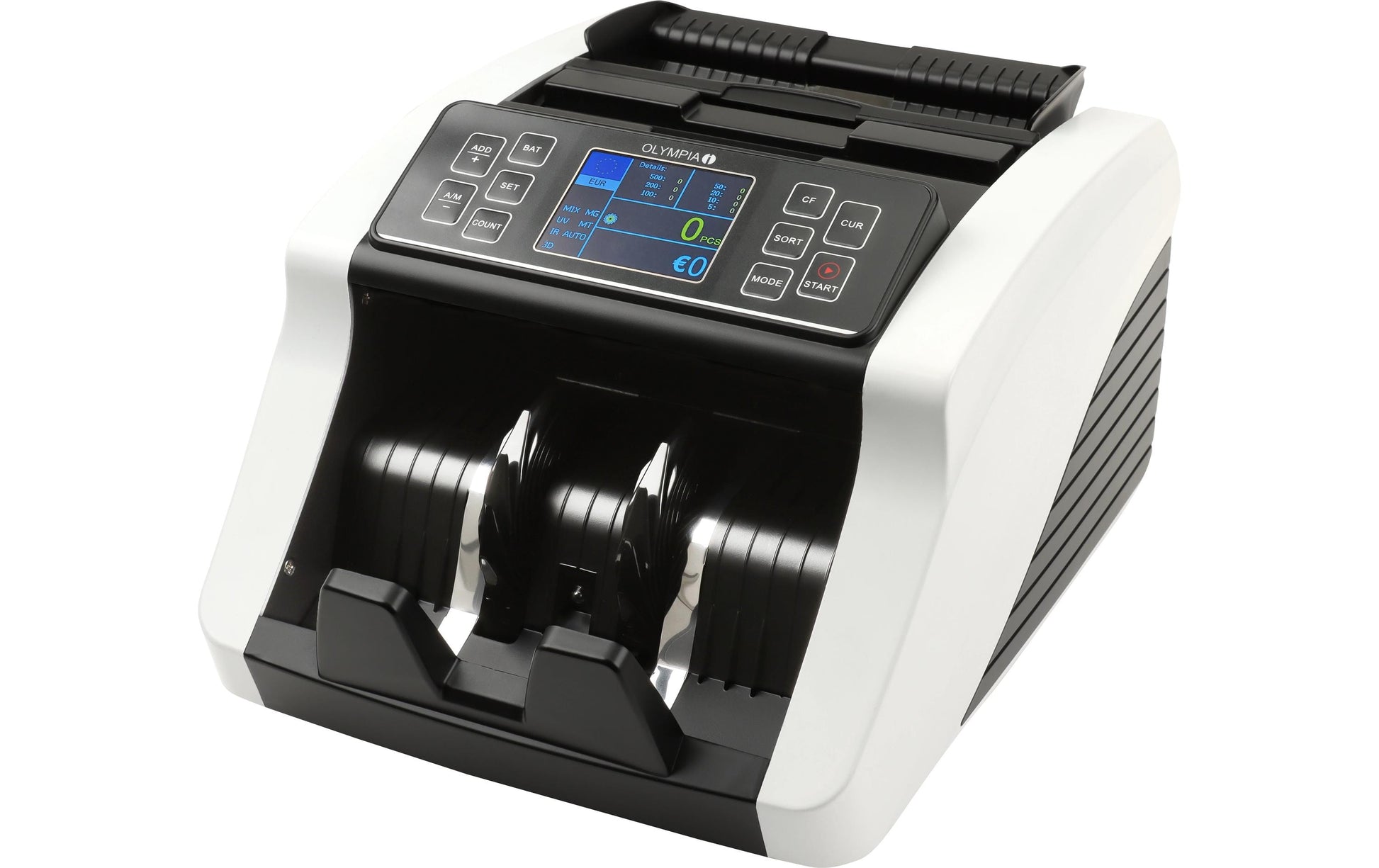 Olympia Safescan NC560 Plus – Banknotenzähler – EUR, Schwarz
