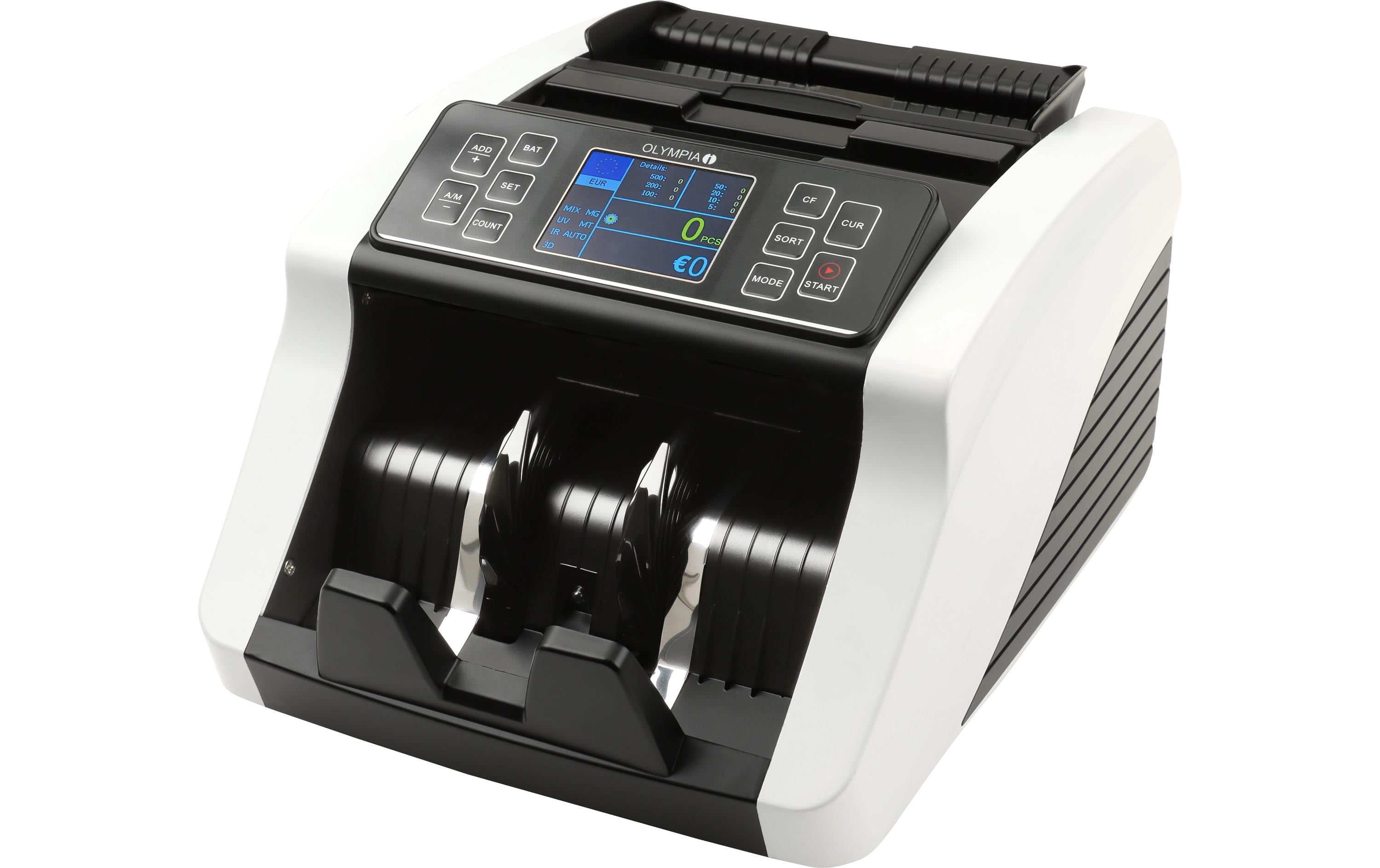 Olympia Safescan NC560 Plus – Banknotenzähler – EUR, Schwarz