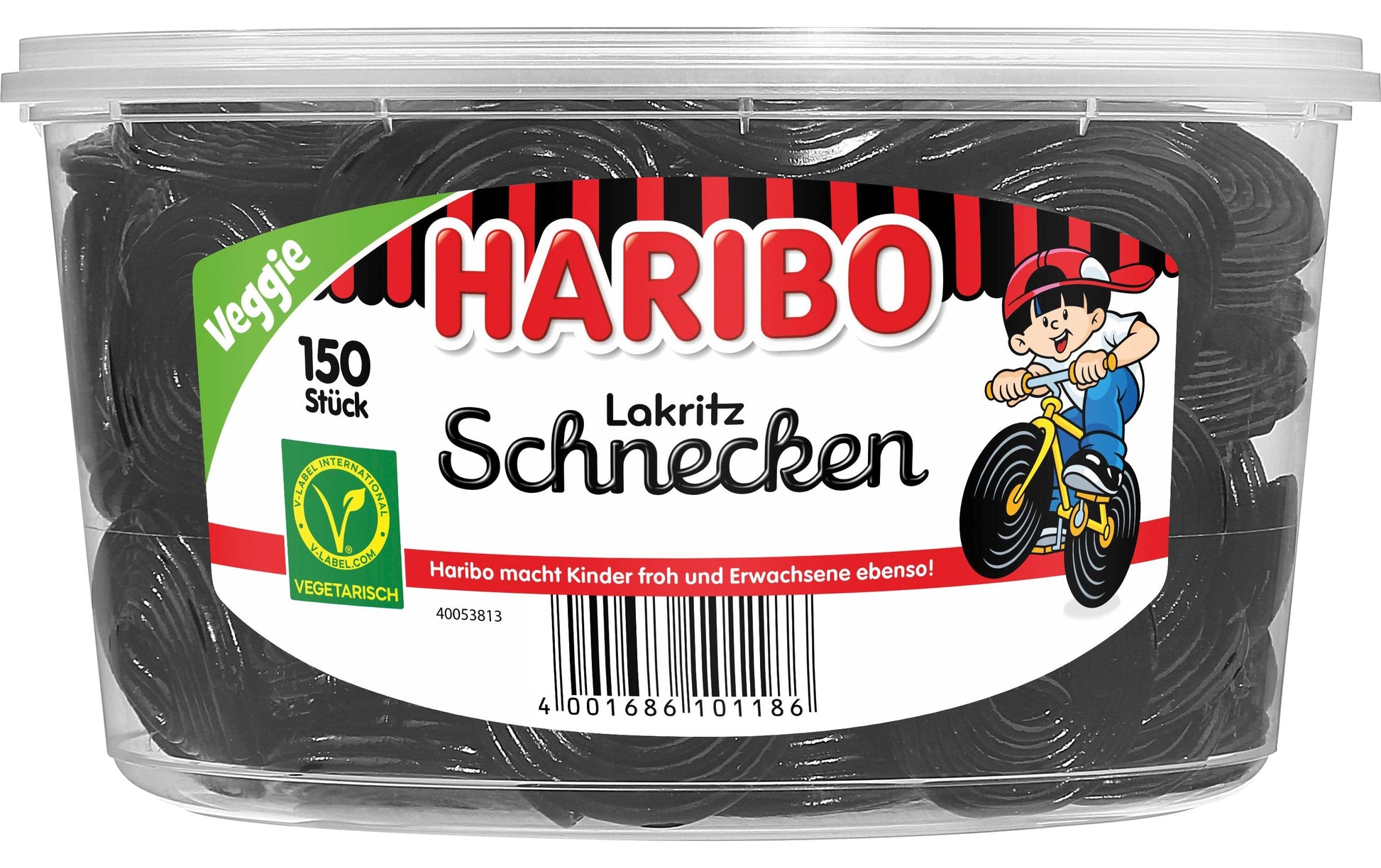 Haribo Lakritz-Schnecken Gummibonbons – 1,5 kg