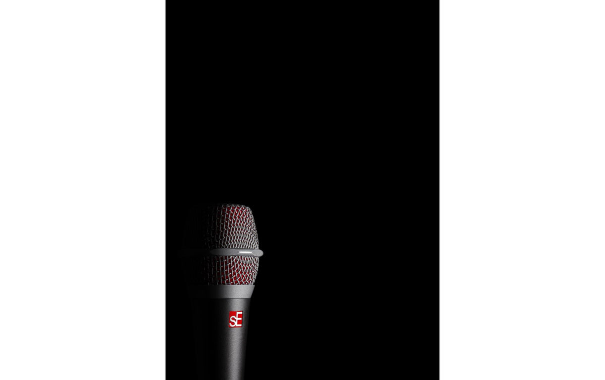 SE Electronics V7 Bühnenmikrofon – XLR, Kabelgebunden, Superniere, Schwarz