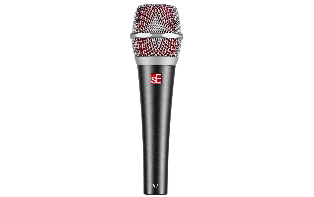 SE Electronics V7 Bühnenmikrofon – XLR, Kabelgebunden, Superniere, Schwarz