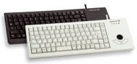 CHERRY G84-5400 – Tastatur, kabelgebunden (USB), IT-Layout (IT), mit Trackball, schwarz