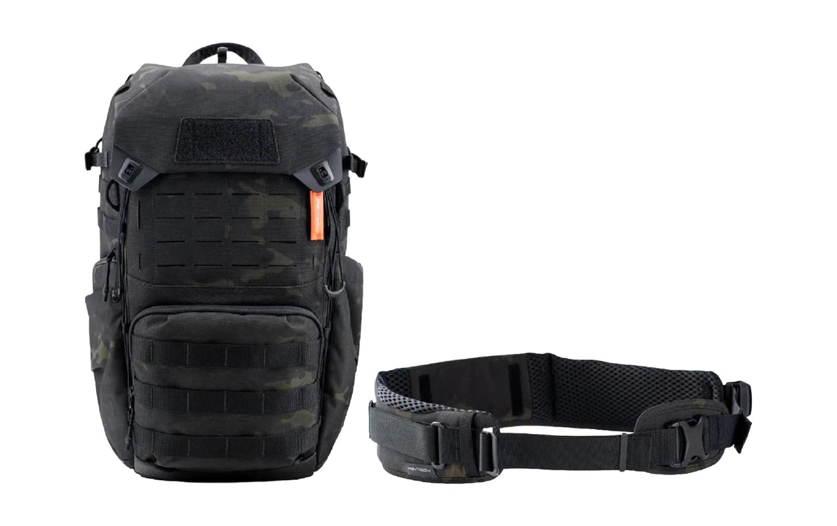 PGYTECH OneMo Tactical 35 l Kamerarucksack – Nylon/Polyester – für 16" Notebook – Dunkelgrau