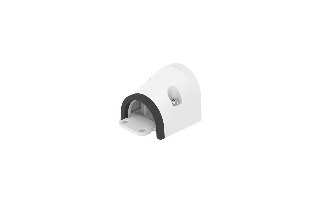 Hanwha SBP-061BA Kabeldurchführung – Aluminium, Outdoor – für PNM-C16013R, QNV-C8083R, QNV-C9083R u. a. – Weiss