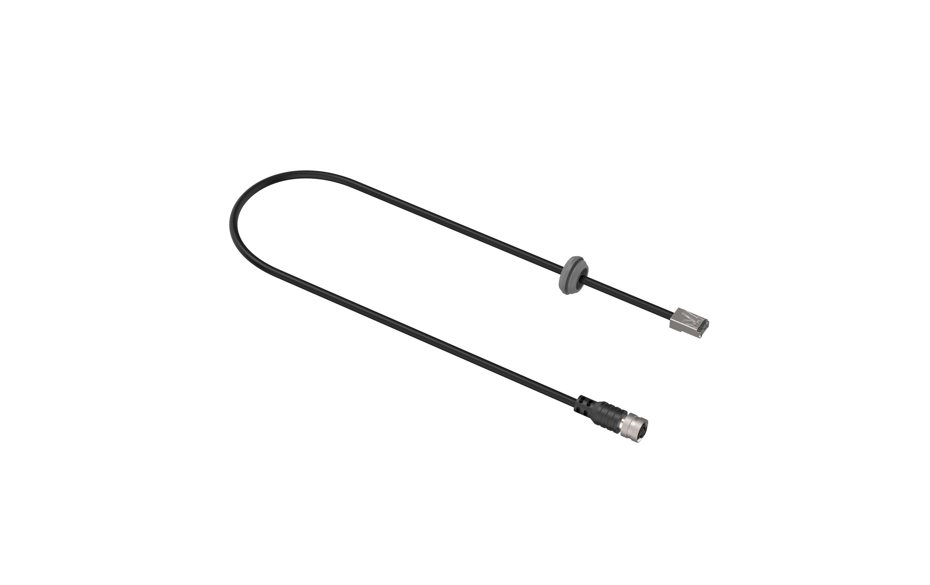 Hanwha SPP-C1200M RJ45-M12 Kabel – für XNF-A9014RV, XNF-A8014RV – Schwarz – 5er-Pack