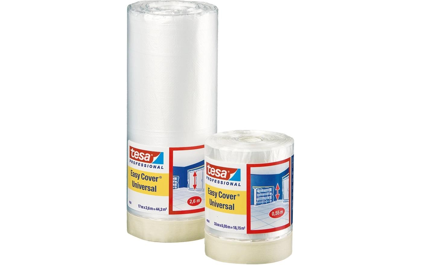 TESA Abdeckfolie mit Band – 550 mm × 33 m