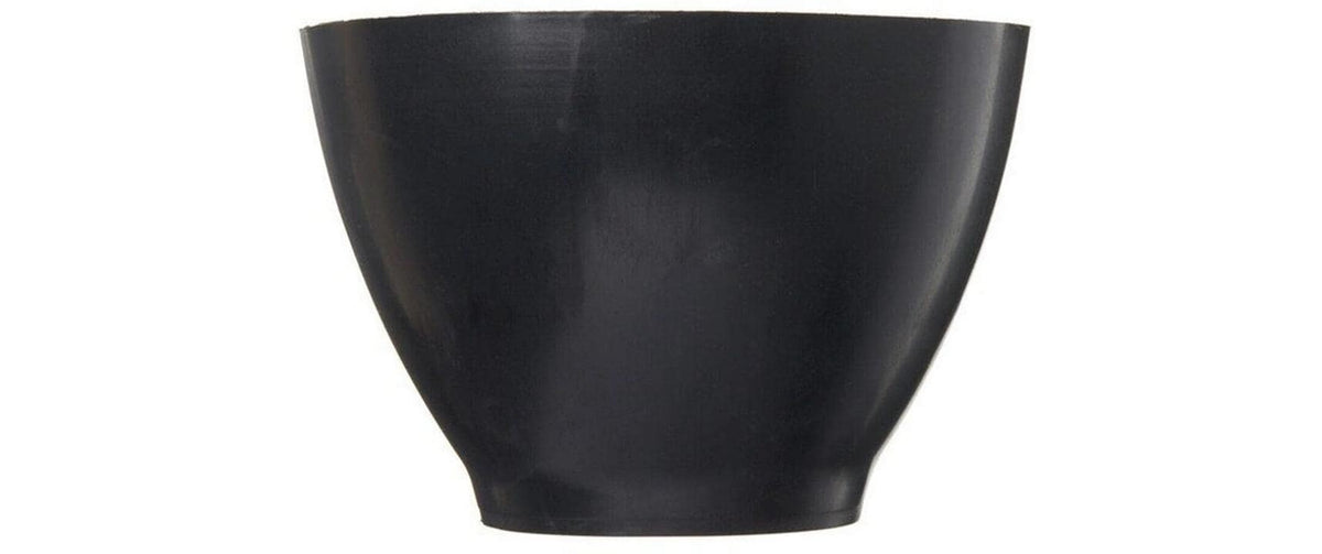 Laser & tools Konischer Gipsbecher – 120 mm, Gummi, Schwarz