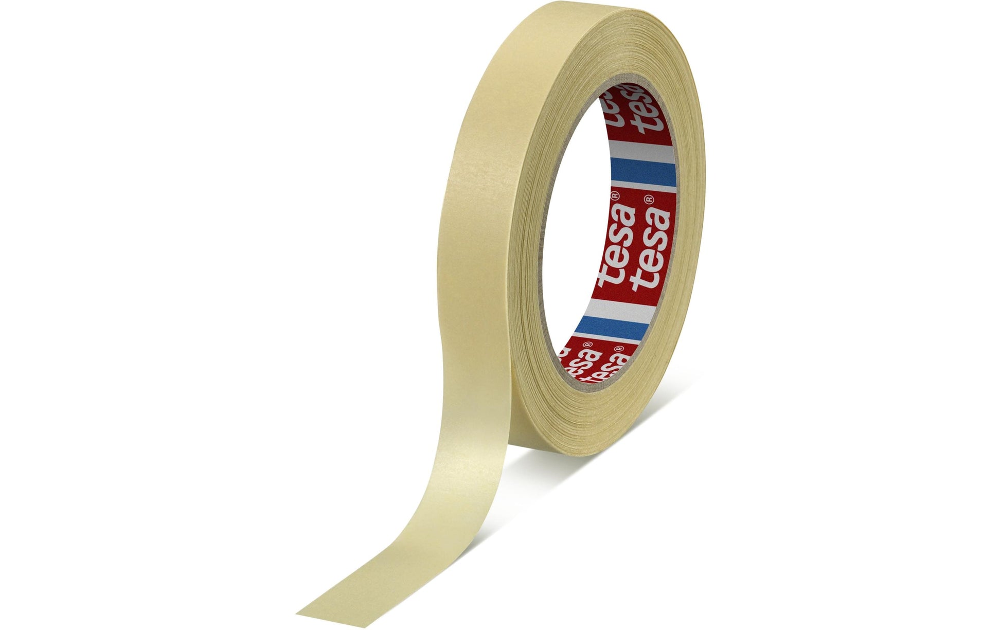 TESA Malerband Krepp Universal, chamois – 19 mm × 50 m, innen