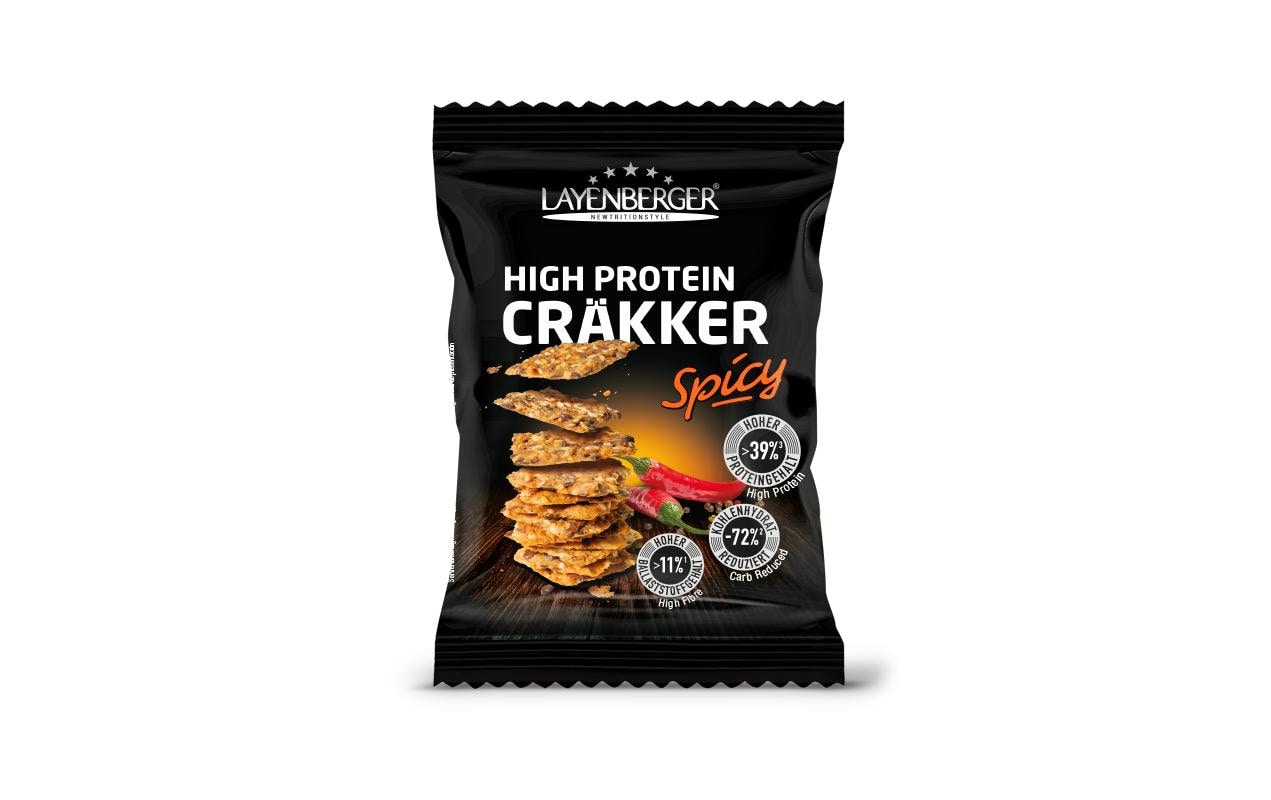 Layenberger High Protein Cräkker – scharf – 75 g