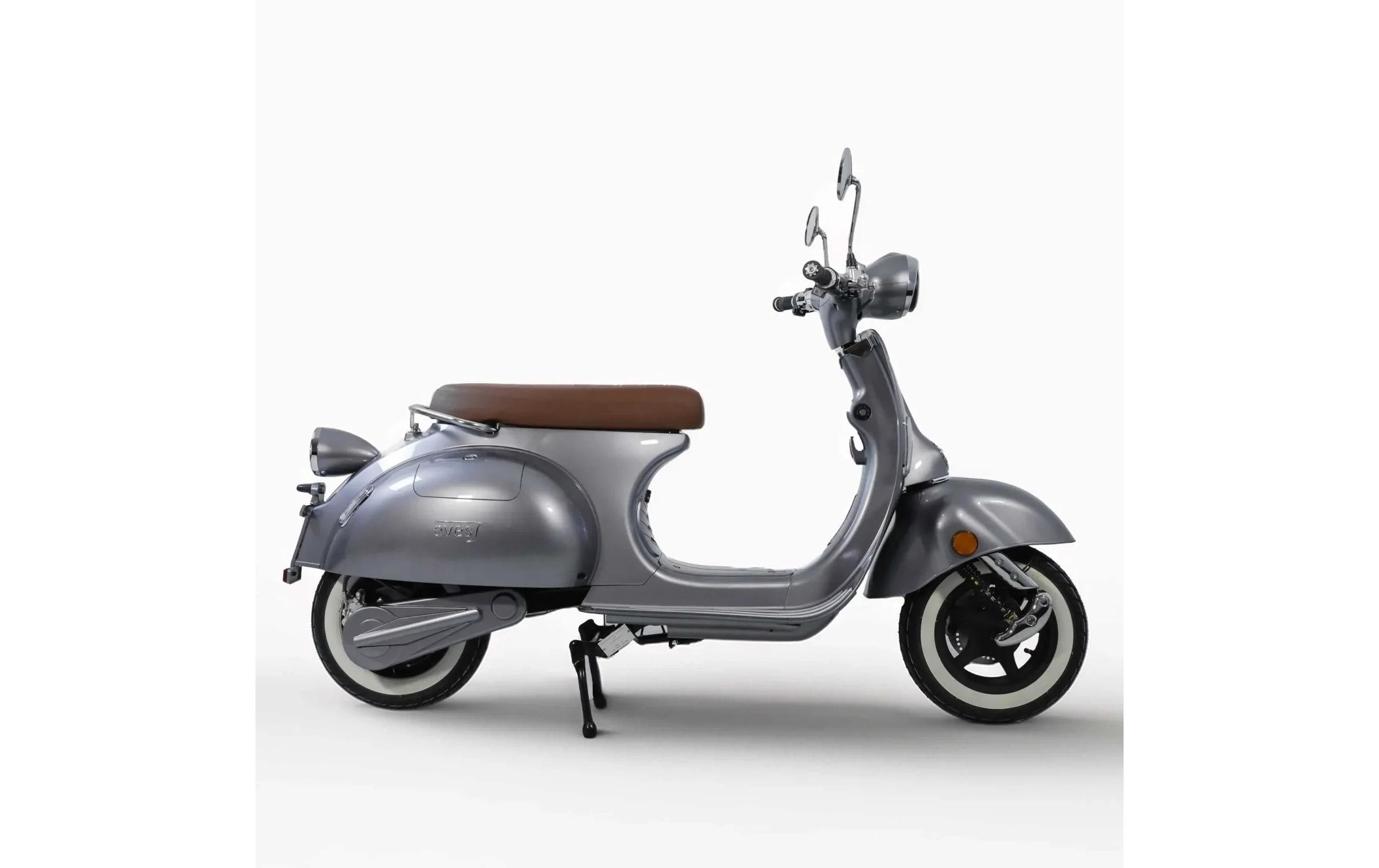 Evess E-Roller – 45 km/h, 60 km Reichweite, 1680 Wh Akku (28 Ah), 2000 W Motor – Grau
