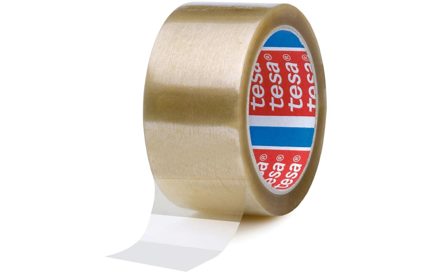 tesa – Verpackungsband, PP, 38 mm × 66 m, braun, Naturkautschuk, stark