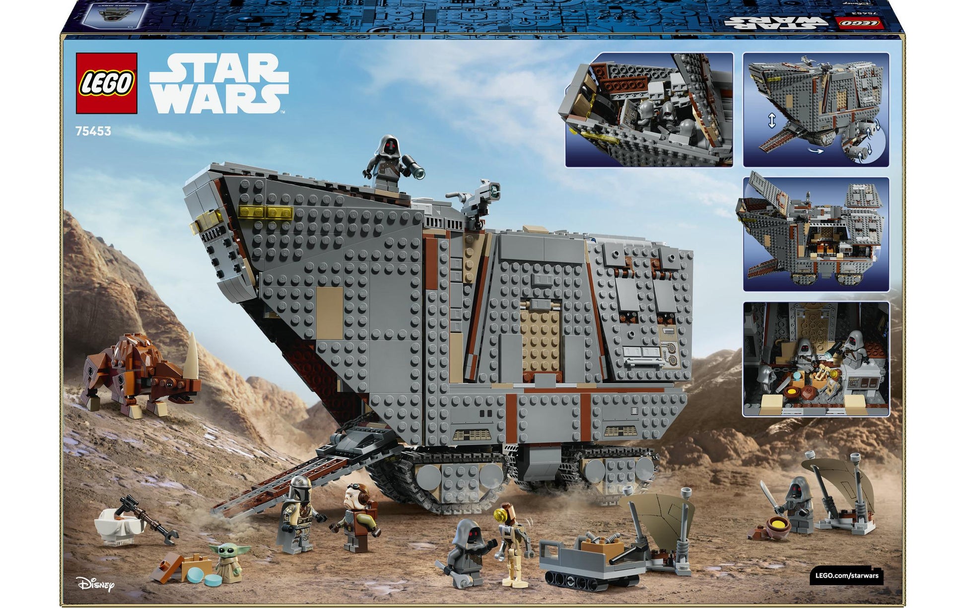 LEGO Star Wars 75453 – 1683-teilig – 37,8 × 8,7 × 55,5 cm – ab 14 Jahren