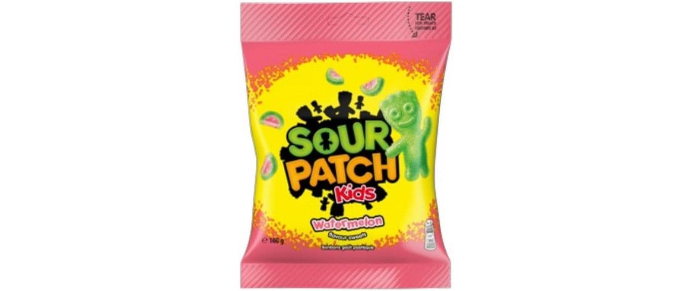 Sour Patch Kids Gummibonbons – Wassermelone – 160 g