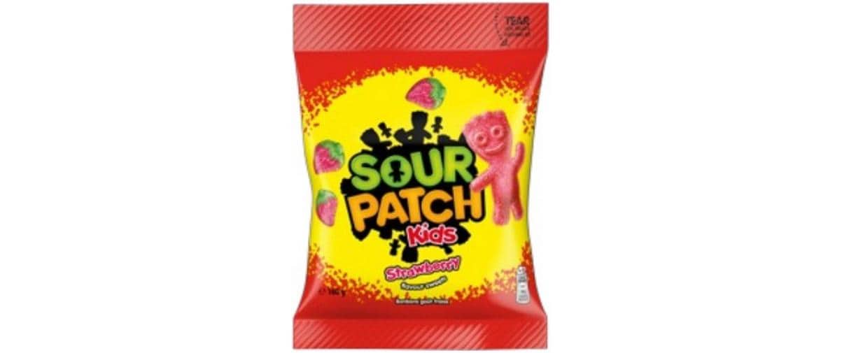 Sour Patch Kids Gummibonbons – Erdbeere – 160 g