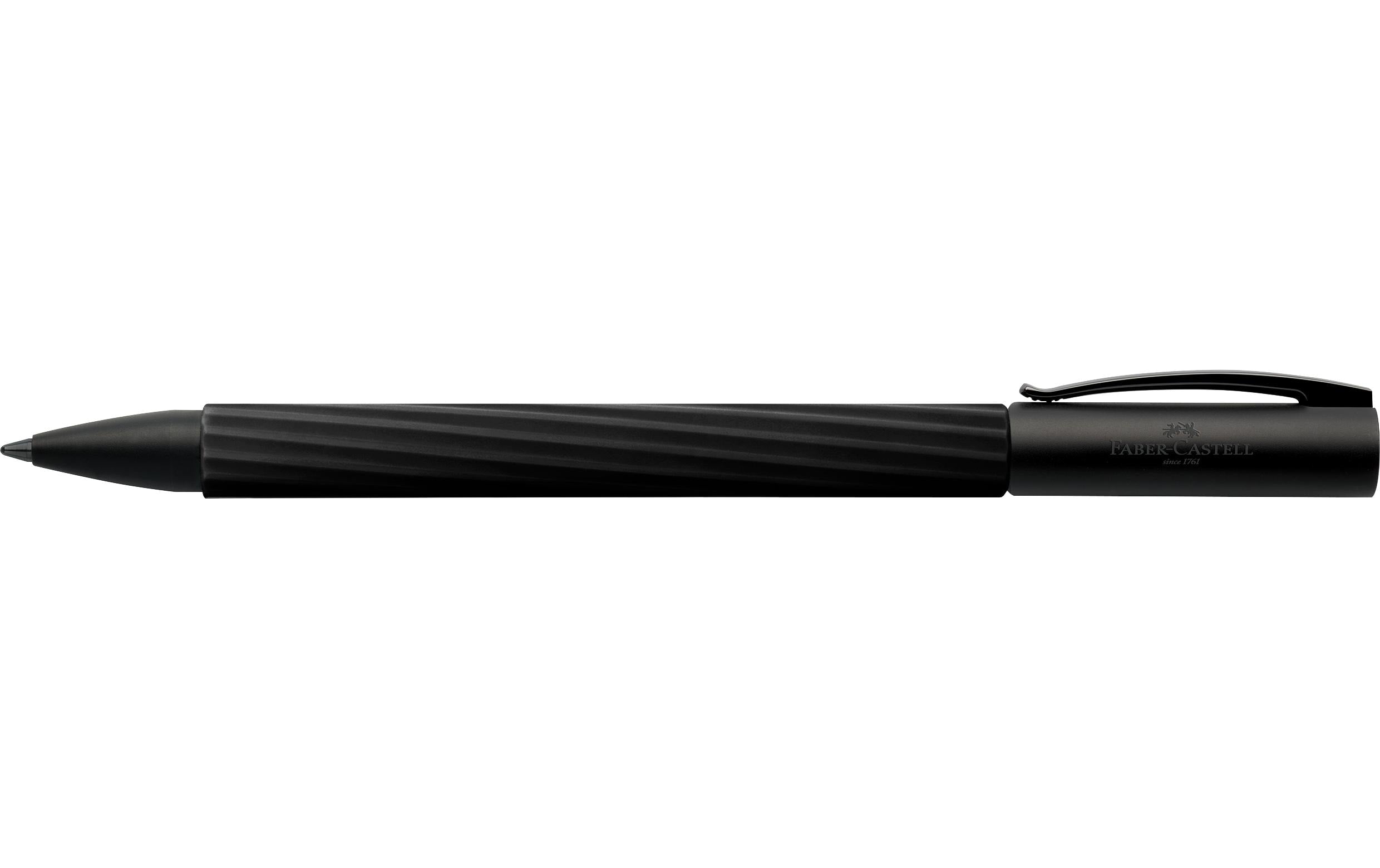 Faber-Castell Ambition Kugelschreiber – Schwarz, Mittel