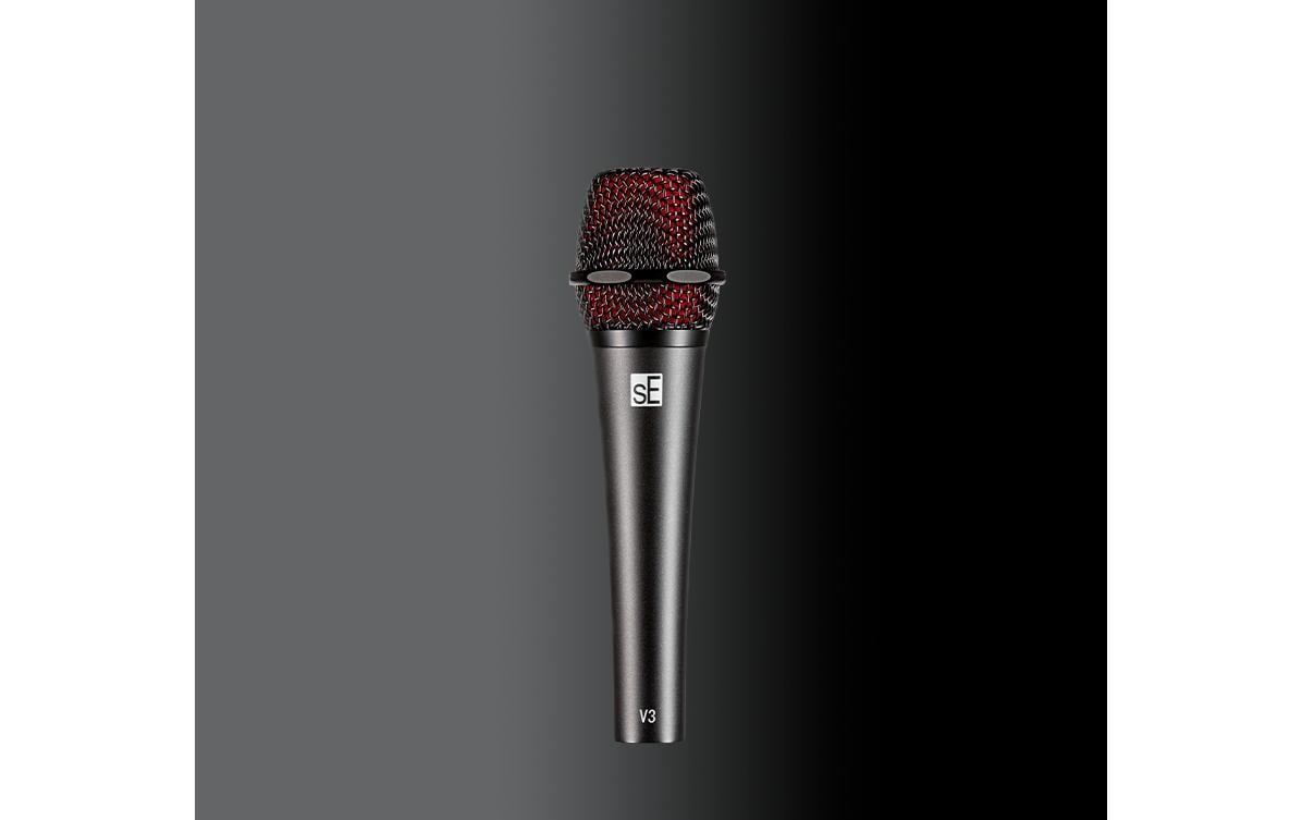 SE Electronics V3 Bühnenmikrofon – XLR, Kabelgebunden, Niere, Schwarz