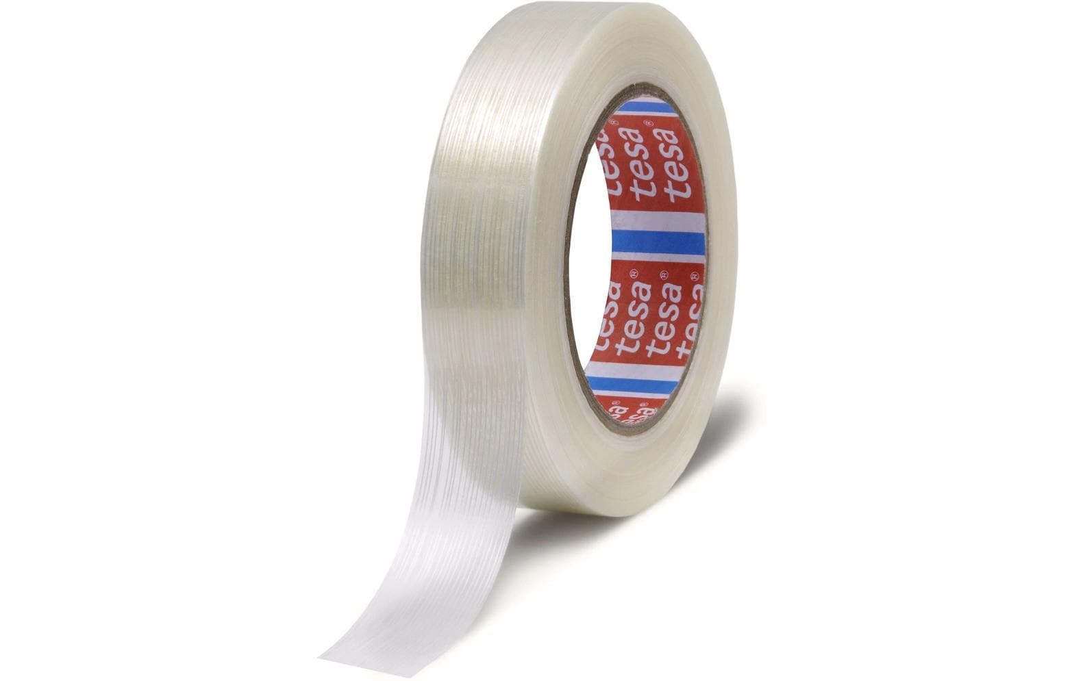 tesa – Filamentband, PET, filamentverstärkt, 38 mm × 50 m, transparent, 4 Rollen