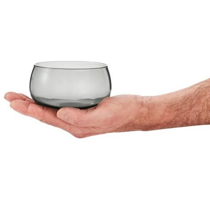 AdHoc Schale Yuna – 2er Set, 330 ml, Ø 11 cm, Borosilikatglas, spülmaschinenfest, backofentauglich