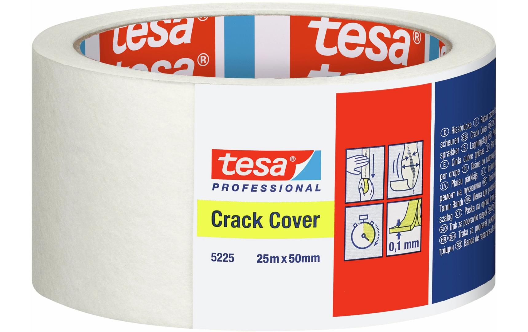 TESA Malerband, Weiss – 50 mm × 25 m