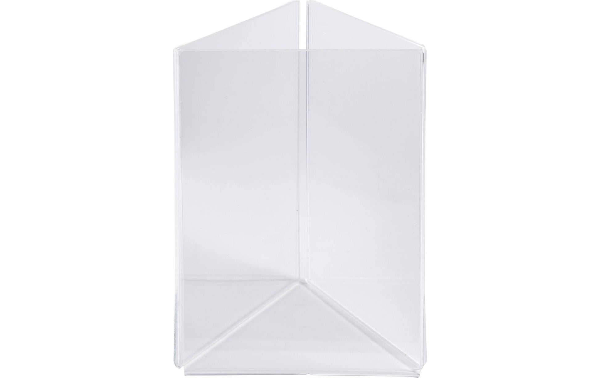 Exacompta Tischaufsteller – für A5 – Hochformat – Transparent – Acryl – 150×145×212 mm