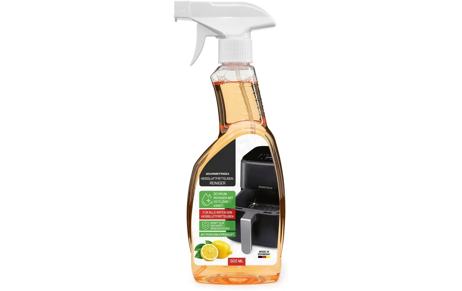Wpro GOURMETmaxx Backofen- & Grillreiniger für Heissluftfritteuse – Schaum – 500 ml