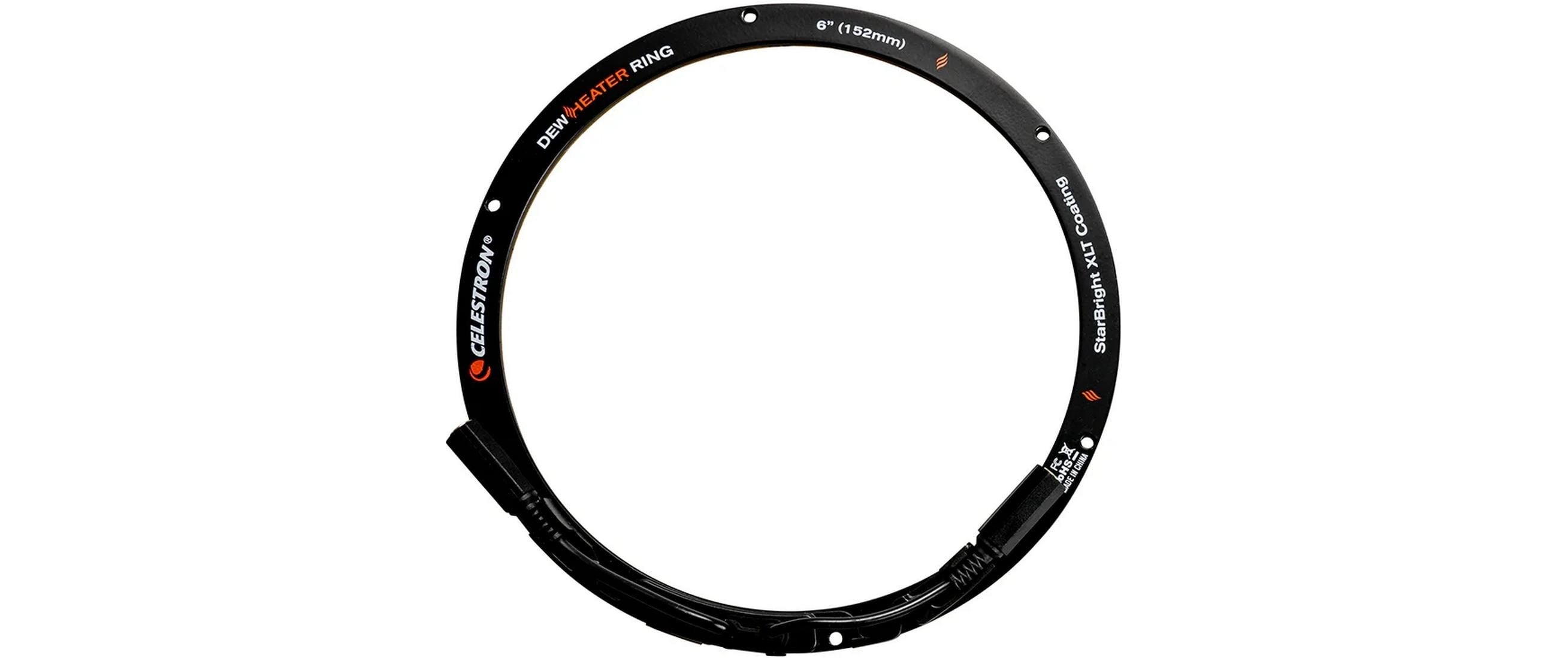 Celestron Taukappenheizring – Ø 152,4 mm (6") – Aluminium – für 6" SC-Teleskope – Schwarz