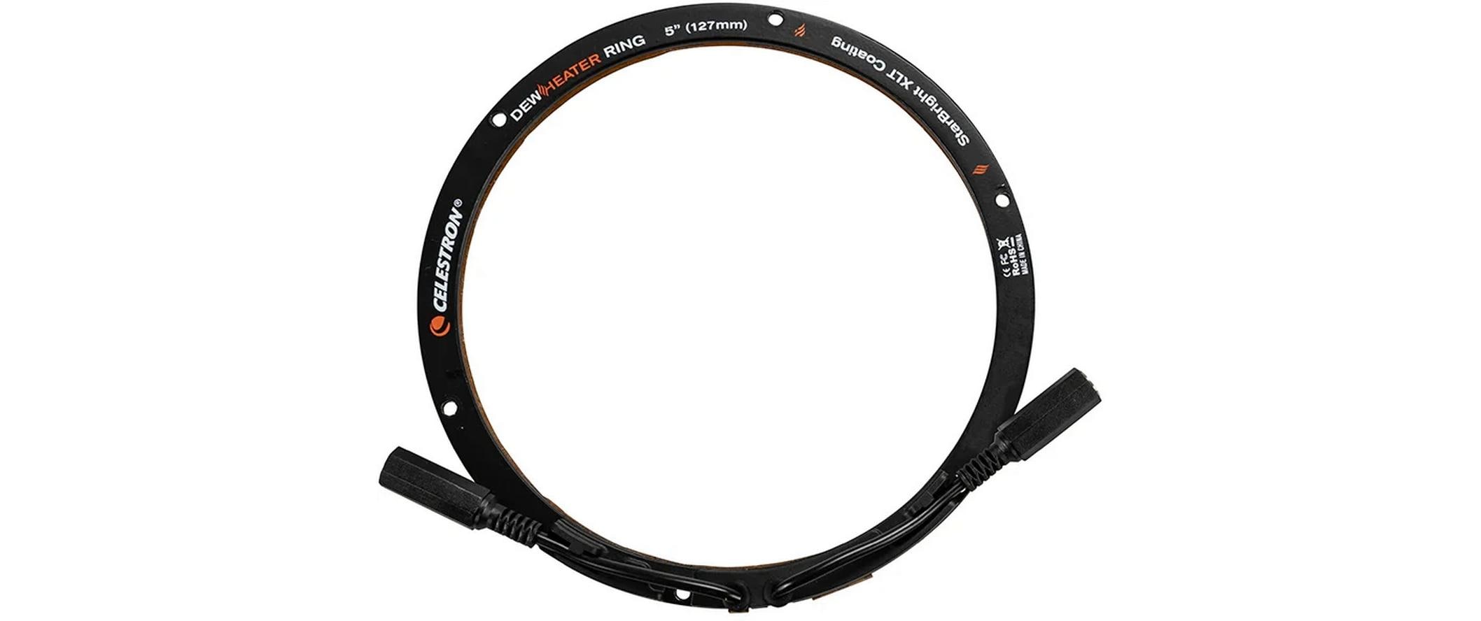 Celestron Tauheizring 5" (127 mm), Aluminium – für SC-Teleskope – Schwarz