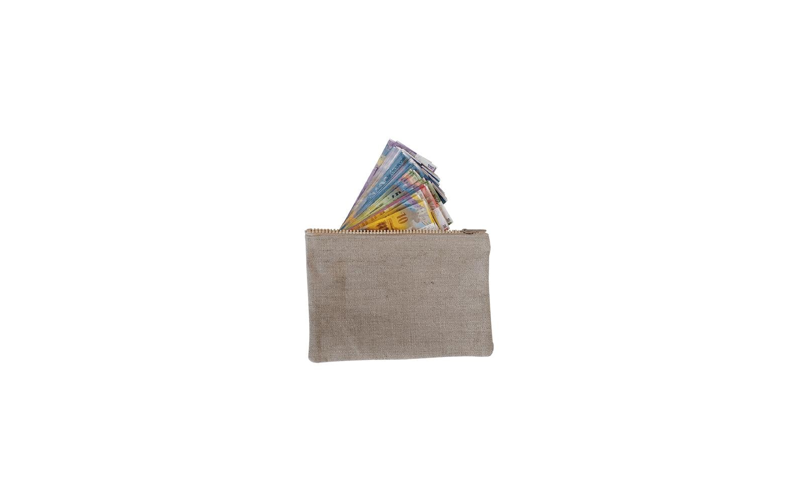 Robert rieffel Rieffel – Geldkassette, 189 × 60 × 60 mm, Leinen