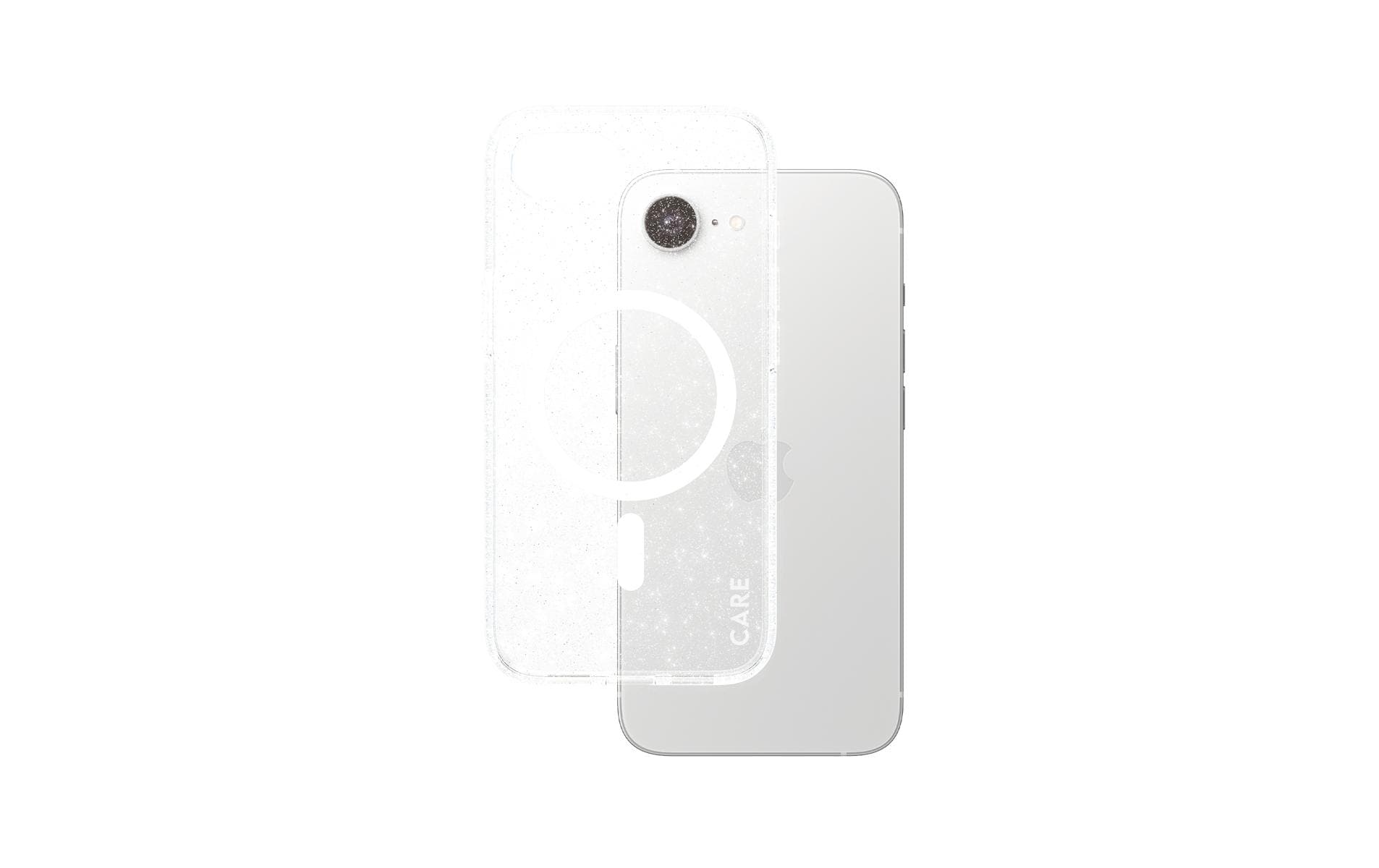 Care Flagship Star Lit – Backcover – für Apple iPhone 17e, Kunststoff, Transparent, bis 4,8 m Sturzschutz