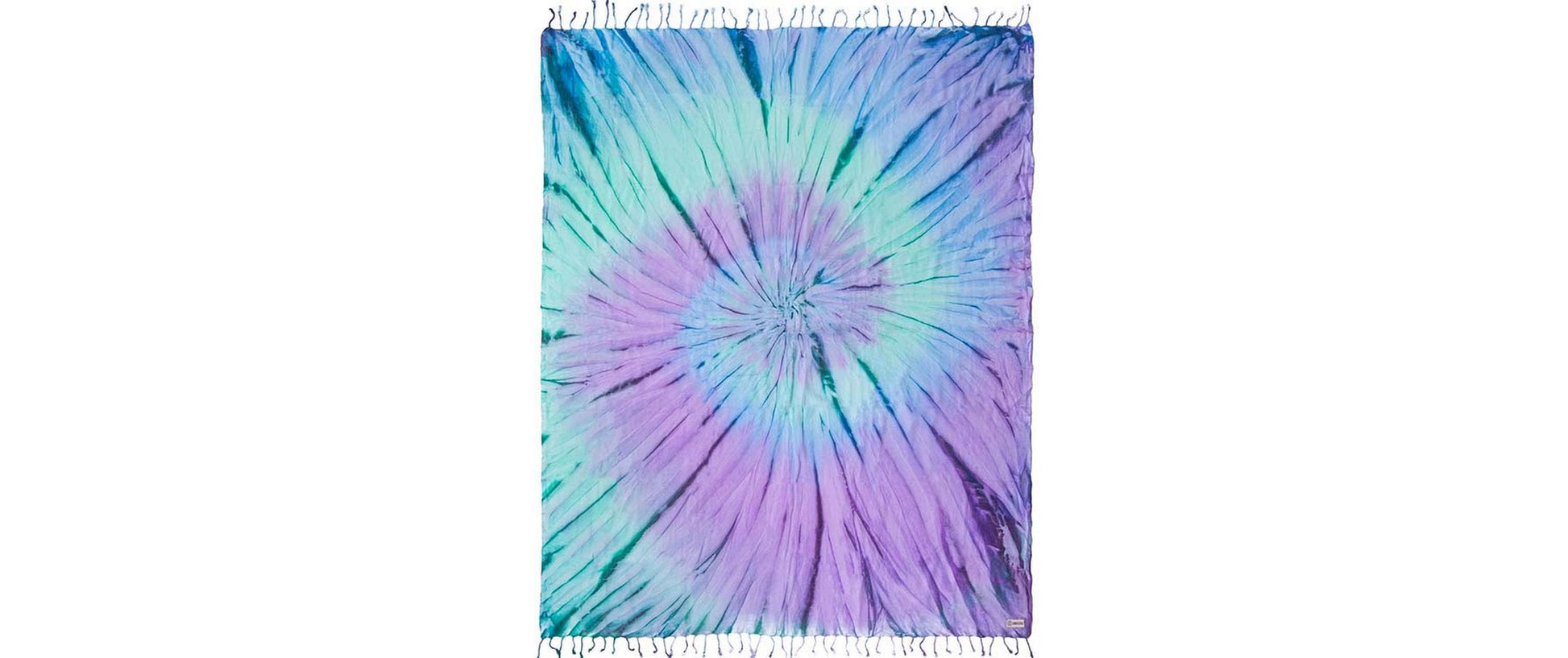 Haushaltsware SandCloud Strandtuch LUNA XL - TIE DYE – 157 × 193 cm, Mehrfarbig, Baumwolle