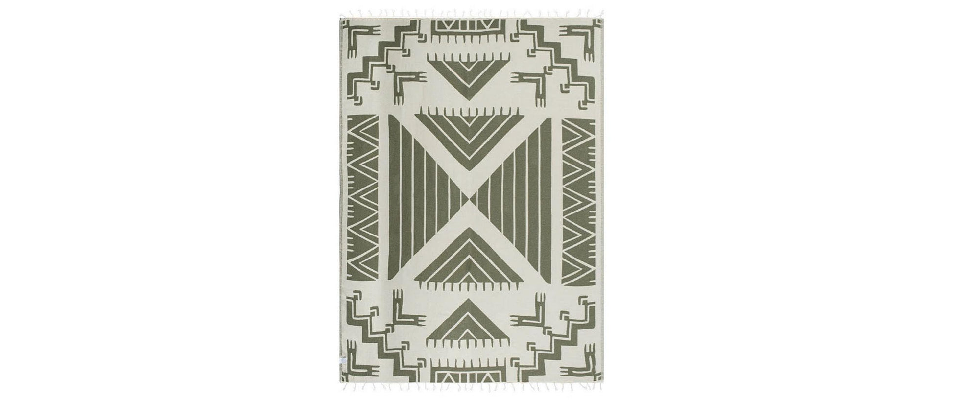 Haushaltsware SandCloud Santiago Wohndecke – Baumwolle, Mehrfarbig – 145 × 193 cm