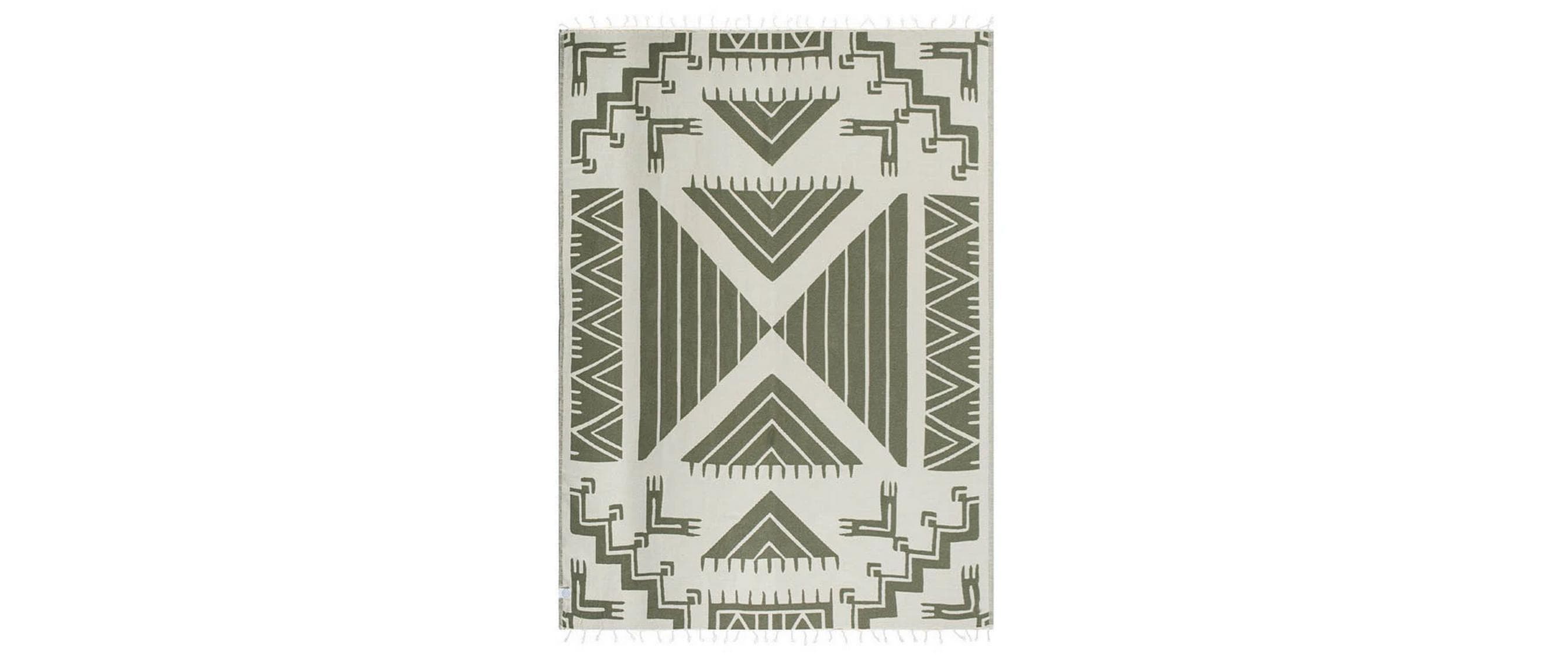 Haushaltsware SandCloud Santiago Wohndecke – Baumwolle, Mehrfarbig – 145 × 193 cm