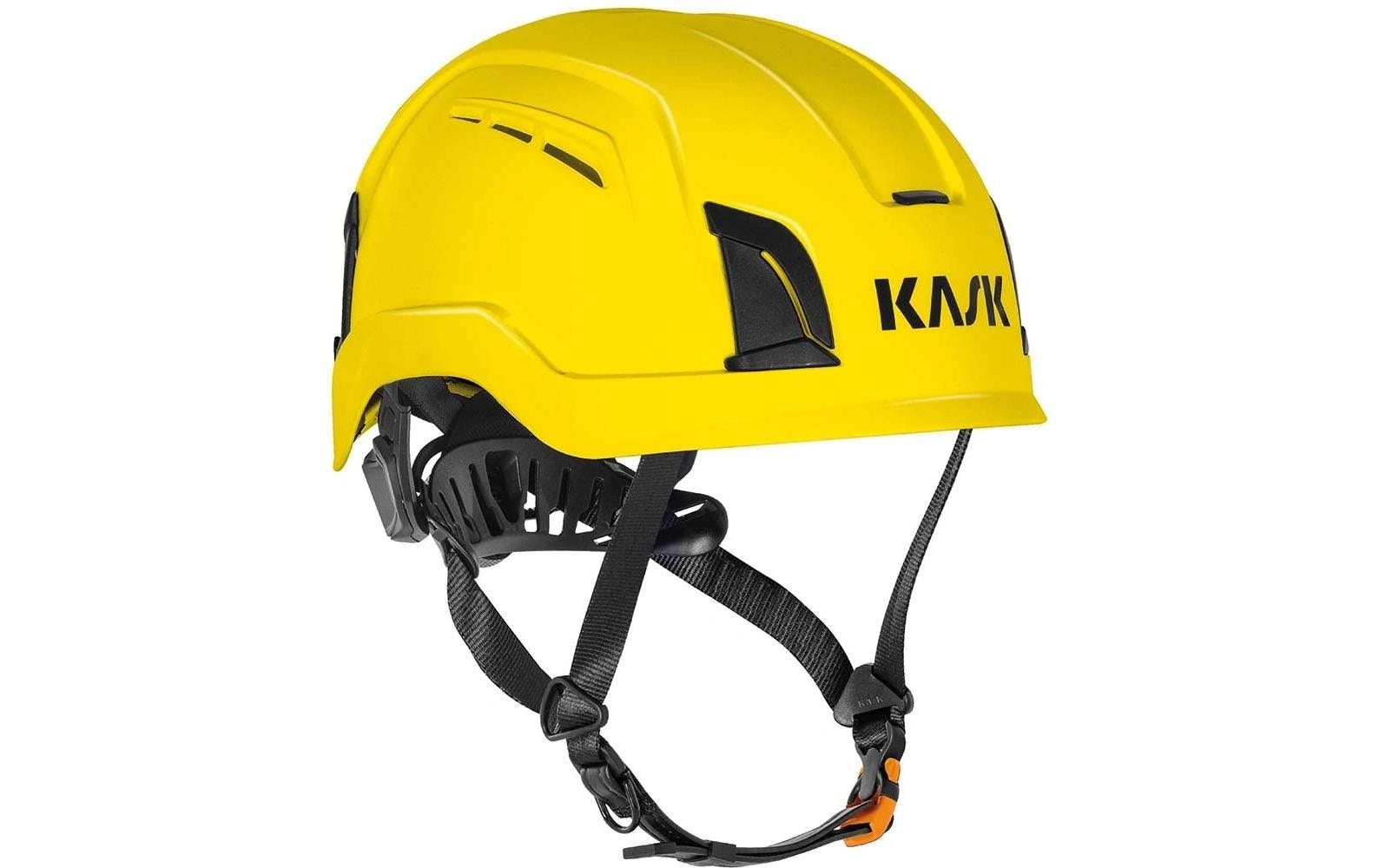 Kask Schutzhelm Zenith X Air – Gelb, Polypropylen (PP), Kunstleder