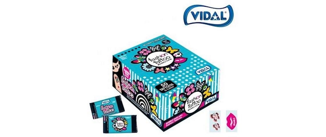 Vidal Fashion Tattoo Kaugummi – 910 g