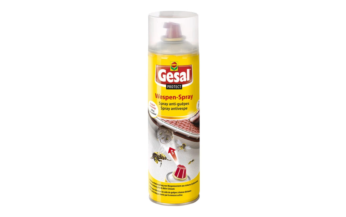 Gesal Wespenspray – 500 ml – 6,5 × 23,8 cm – für Wespen