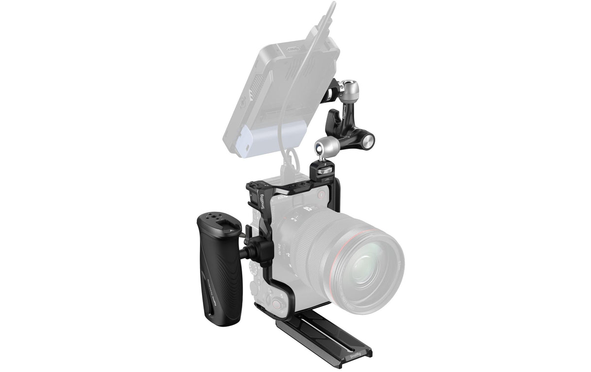 SmallRig HawkLock QR V Shooting Cage Kit – für Canon EOS R6 Mark II – Grau (Aluminium)